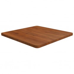 Sonata H Квадратен плот за маса, тъмнокафяв, 60x60x2,5 см, дъб масив - Piese pentru mese