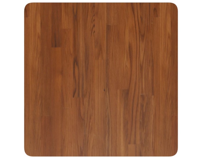 Sonata Blat de masă pătrat maro închis 60x60x2,5 cm lemn stejar tratat