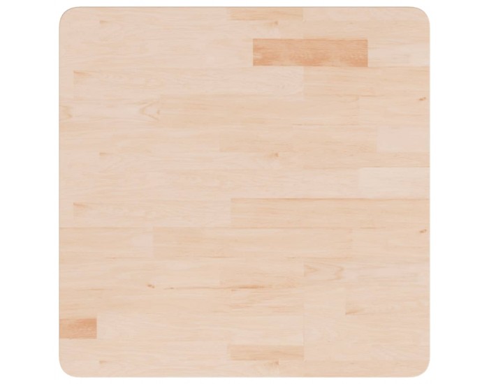 Sonata H Квадратен плот за маса, 60x60x2,5 см, необработен дъб масив