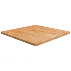 Sonata H Квадратен плот за маса, светлокафяв, 70x70x2,5 см, дъб масив - Piese pentru mese