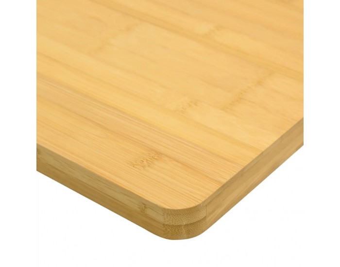 Sonata H Плот за маса 70x70x1,5 см бамбук