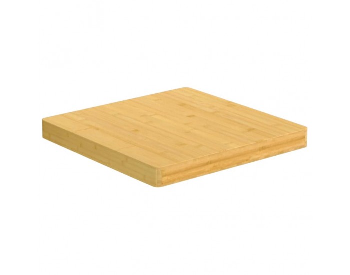 Sonata H Плот за маса 60x60x4 см бамбук