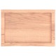 Sonata Blat de masă maro 60x40x(2-4) cm, lemn masiv stejar tratat