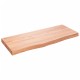Sonata Blat de masă maro 100x40x(2-6) cm, lemn masiv stejar tratat