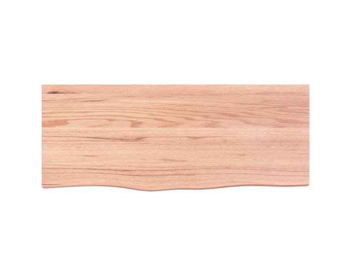 Sonata Blat de masă maro 100x40x(2-6) cm, lemn masiv stejar tratat