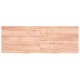 Sonata Blat de masă maro 140x50x(2-4) cm, lemn masiv stejar tratat