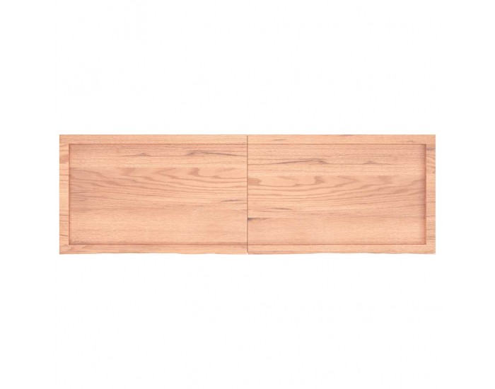 Sonata H Плот за маса светлокафяв 160x50x(2-4) см обработен масивен дъб