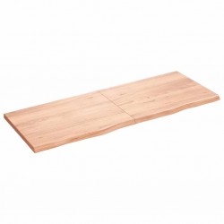 Sonata H Плот за маса светлокафяв 160x60x(2-4) см обработен масивен дъб - Piese pentru mese
