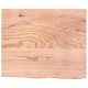 Sonata Blat de masă maro deschis 60x50x2 cm, lemn masiv stejar tratat