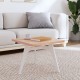 Sonata H Плот за маса 50x50x2,5 см квадратен масивен бук