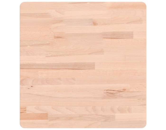 Sonata H Плот за маса 50x50x2,5 см квадратен масивен бук