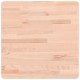 Sonata H Плот за маса 50x50x2,5 см квадратен масивен бук