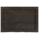 Sonata Blat de masă maro 60x40x(2-4) cm, lemn masiv stejar tratat
