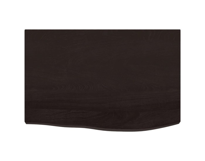 Sonata Blat de masă maro 60x40x(2-4) cm, lemn masiv stejar tratat