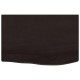 Sonata Blat de masă maro 60x40x(2-4) cm, lemn masiv stejar tratat