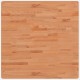 Sonata H Плот за маса 80x80x2,5 см квадратен масивен бук