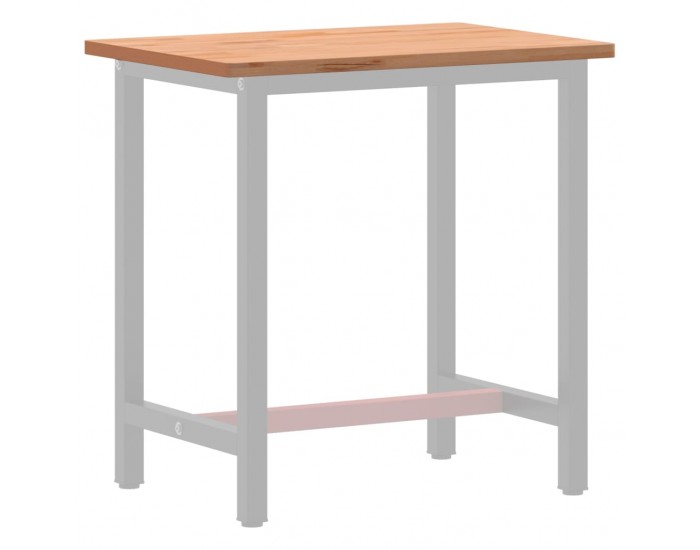 Sonata H Плот за бюро, 80x55x2,5 см, масивно дърво бук