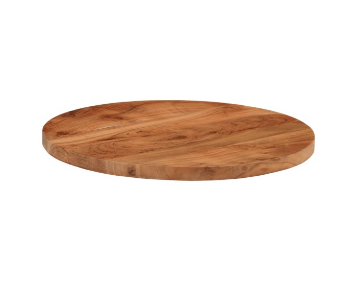 Sonata Blat de masă rotund, Ø60x3,8 cm, lemn masiv de acacia