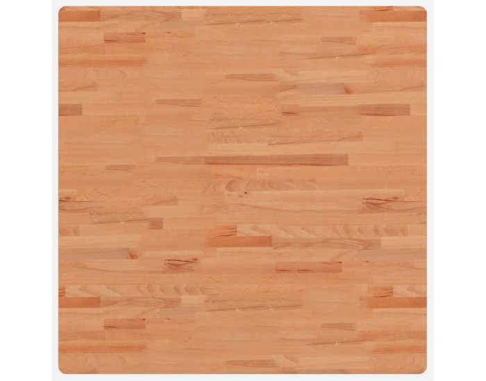 Sonata H Плот за маса 90x90x4 см квадратен масивен бук