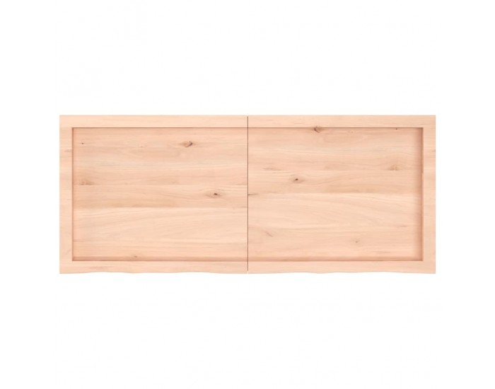 Sonata H Плот за маса, 120x50x(2-6) см, необработен масивен дъб