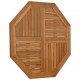 Sonata H Плот за маса 90x90x2,5 см осмоъгълен масивен бук