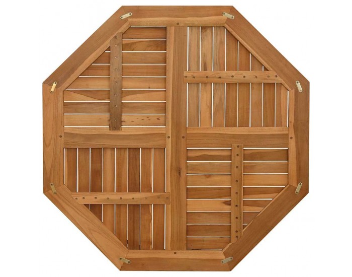 Sonata H Плот за маса 90x90x2,5 см осмоъгълен масивен бук