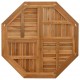 Sonata H Плот за маса 90x90x2,5 см осмоъгълен масивен бук