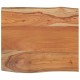 Sonata Blat masă 70x60x2,5cm dreptunghiular lemn acacia contur natural