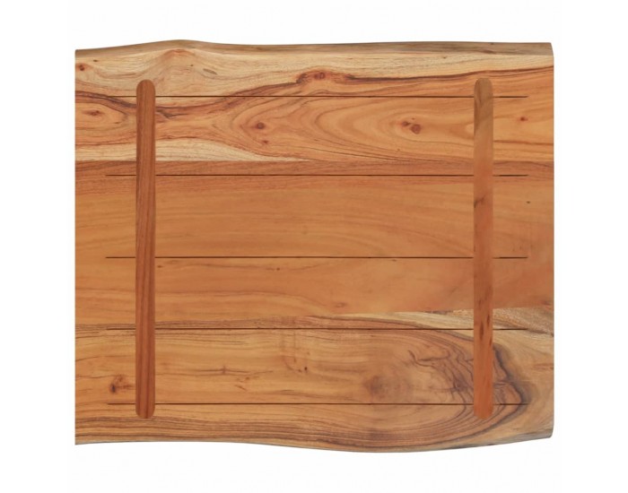 Sonata H Плот за маса, 70x60x2,5 см, правоъгълен, акация масив, жив ръб