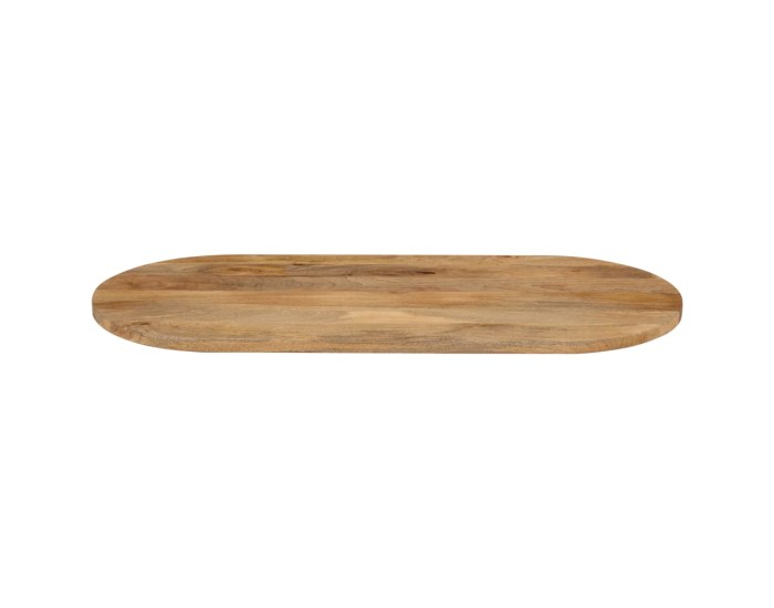 Sonata Blat de masă oval, 120x50x2,5 cm, lemn masiv de mango