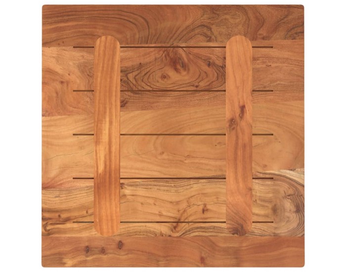 Sonata H Плот за маса 60x60x3,8 см квадратен масивна акация
