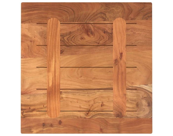Sonata Blat de masă pătrată, 60x60x3,8 cm, lemn masiv de acacia