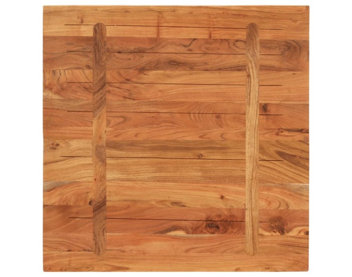 Sonata H Плот за маса 80x80x3,8 см квадратен масивна акация