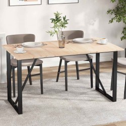 Sonata H Плотове за маси, 3 бр, 80x47x1,7 см, правоъгълни, бор масив - Piese pentru mese