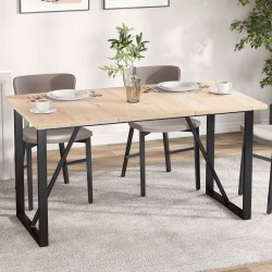 Sonata H Плотове за маси, 3 бр, 80x47x2,5 см, правоъгълни, бор масив - Piese pentru mese