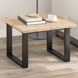 Sonata H Плотове за маси, 2 бр, 60x30x2,5 см, правоъгълни, бор масив - Piese pentru mese