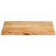 Sonata Blat masă cu margini naturale, 70x60x2,5 cm, lemn masiv mango