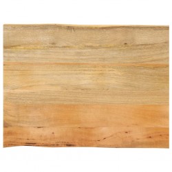 Sonata H Плот за маса, 90x60x2,5 см, жив ръб, масивно дърво манго - Piese pentru mese