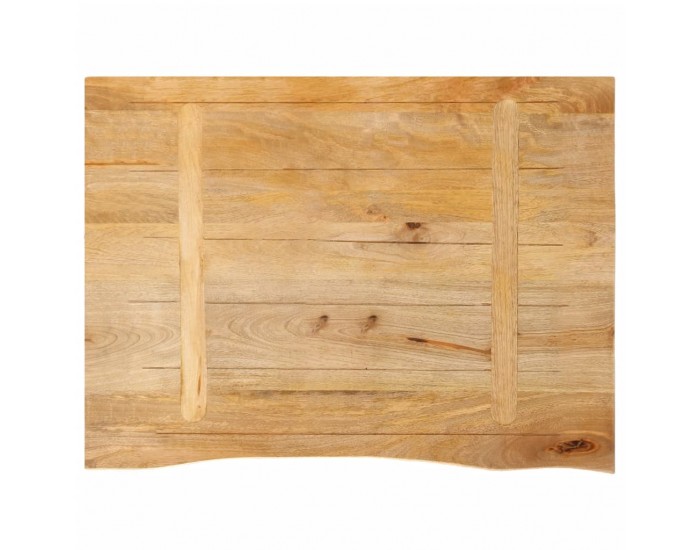 Sonata H Плот за маса, жив ръб, 90x60x2,5 см, масивно дърво манго