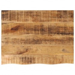Sonata H Плот за маса, 90x60x2,5 см, жив ръб, грубо мангово дърво масив - Piese pentru mese