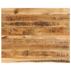 Sonata H Плот за маса, 90x80x3,8 см, жив ръб, грубо мангово дърво масив - Piese pentru mese