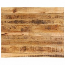 Sonata H Плот за маса, 110x80x3,8 см, жив ръб, грубо мангово дърво масив - Piese pentru mese