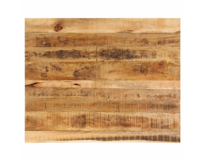 Sonata H Плот за маса, 110x80x3,8 см, жив ръб, грубо мангово дърво масив