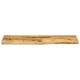 Sonata Blat de masă margine naturală, 100x40x2,5 cm, lemn masiv mango