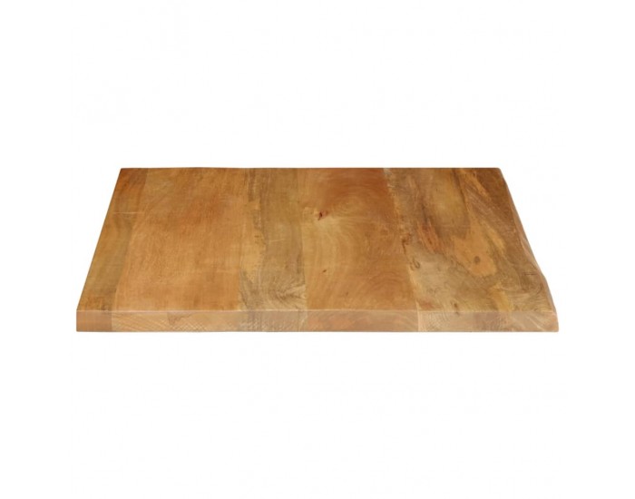 Sonata H Плот за маса, жив ръб, 80x80x2,5 см, масивно дърво манго