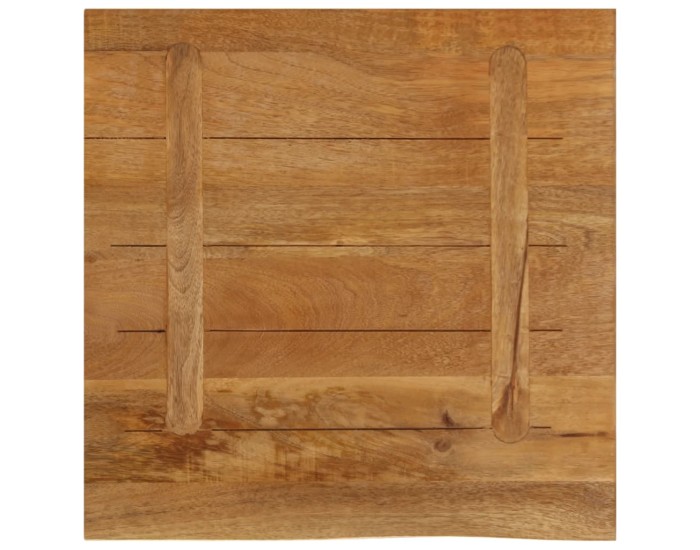 Sonata Blat de masă contur organic 80x80x2,5 cm lemn masiv de mango