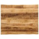 Sonata Blat de masă contur natural 90x80x3,8 cm lemn masiv mango brut