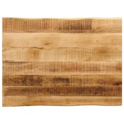 Sonata H Плот за маса, жив ръб, 70x60x2,5 см, масивно дърво грубо манго - Piese pentru mese