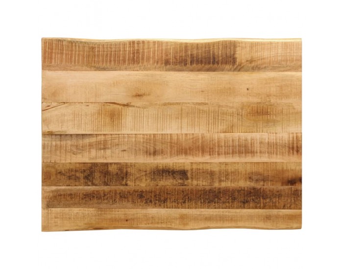 Sonata H Плот за маса, жив ръб, 70x60x2,5 см, масивно дърво грубо манго
