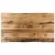 Sonata Blat de masă contur organic 110x60x2,5 cm lemn masiv mango brut